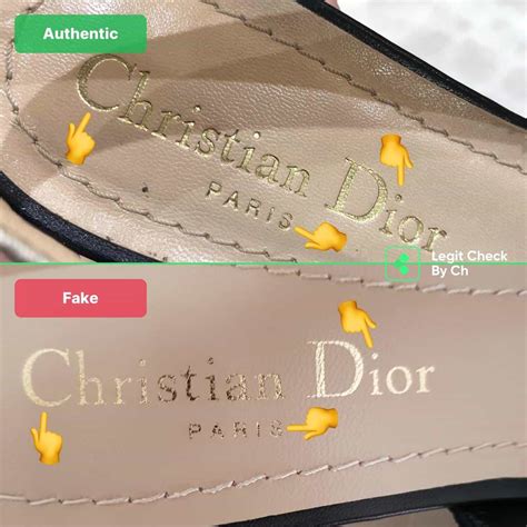 dior fake vs real shoes|are dior heels real.